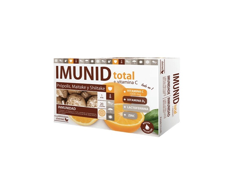 Imunid total sistema inmunológico 20 ampollas Dietmed