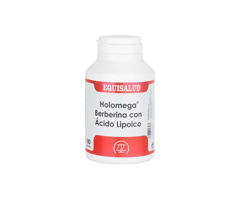 Berberina con ácido lipoico Holomega 180 cápsulas Equisalud