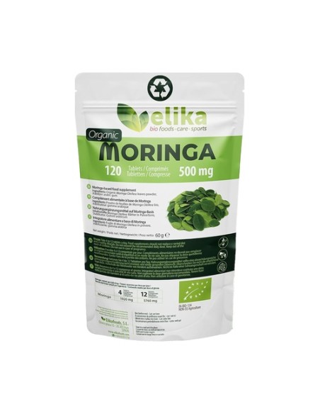 Moringa 120 comprimidos de 500mg Elikafoods
