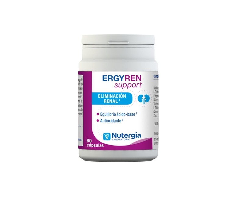 Ergyren support eliminación renal 60 cápsulas Nutergia