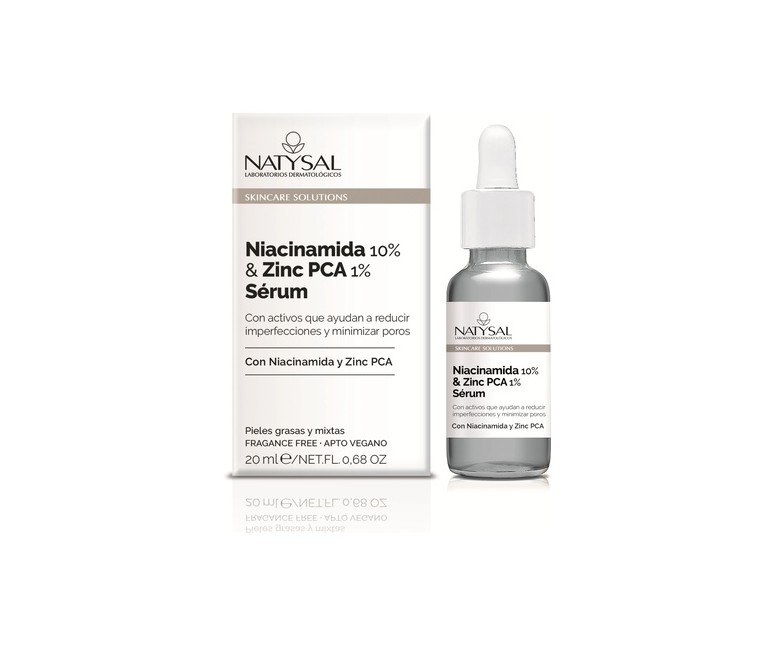 Sérum con niacinamida & zinc pca 20 ml de sérum Natysal