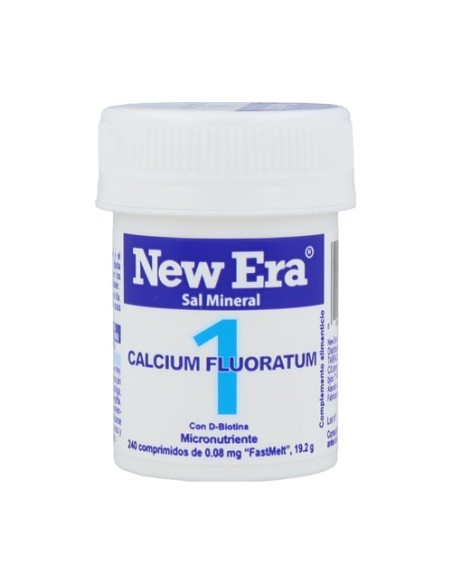 Schüssler 1 Calcium Fluoratum 240 comprimidos sublinguales New Era