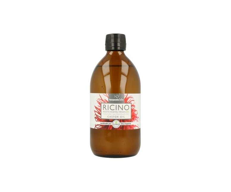 Aceite Vegetal Ricino Virgen Bio 500 ml de aceite Terpenic