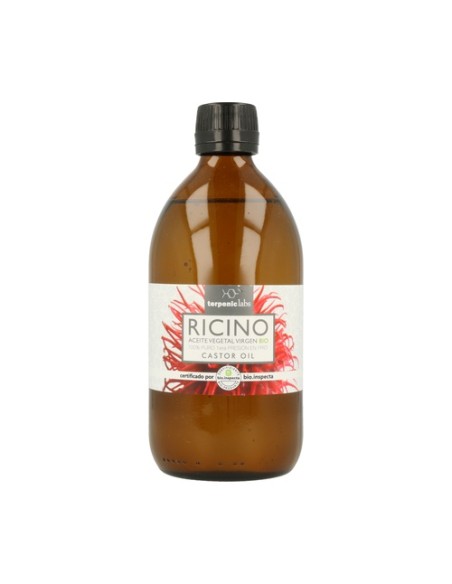 Aceite Vegetal Ricino Virgen Bio 500 ml de aceite Terpenic
