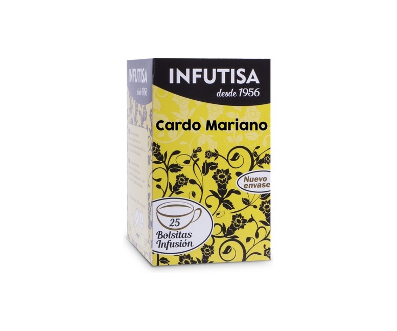 Infusión de cardo mariano 25 x 1,5 g Infutisa