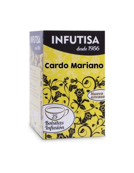Infusión de cardo mariano 25 x 1,5 g Infutisa