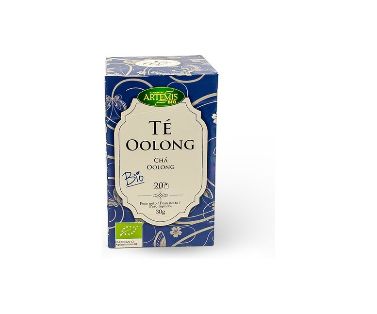 Té Oolong Bio Infusión 20 bolsitas infusoras Artemis