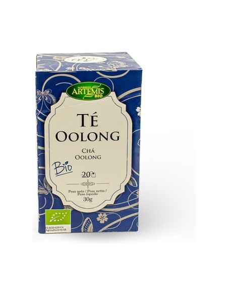 Té Oolong Bio Infusión 20 bolsitas infusoras Artemis