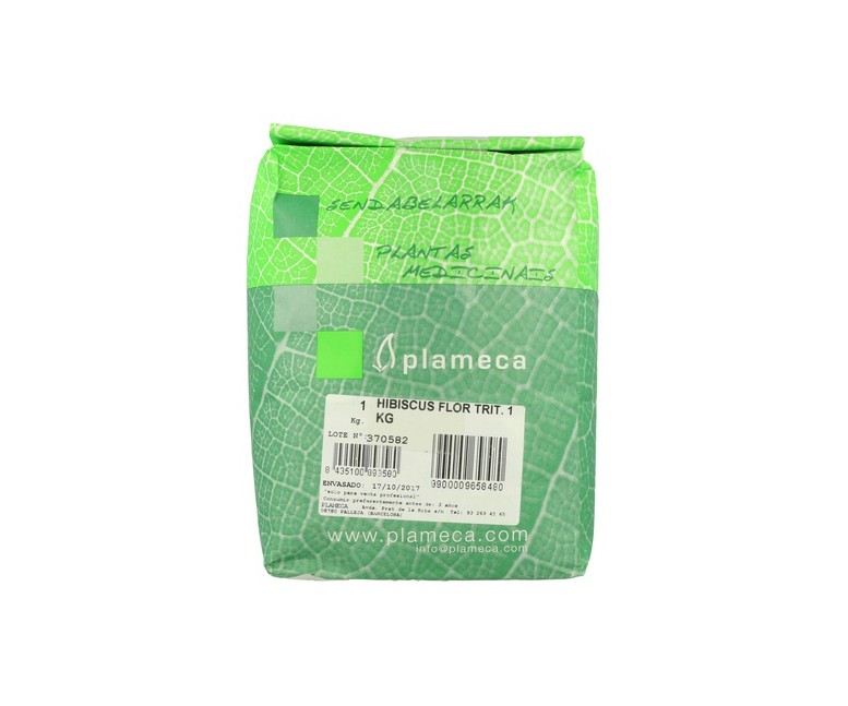 Hierba Hibiscus Flor Trit. 1 kg Plameca