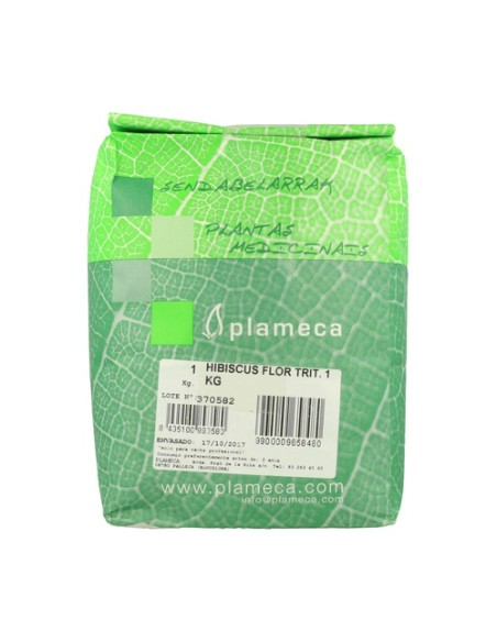 Hierba Hibiscus Flor Trit. 1 kg Plameca
