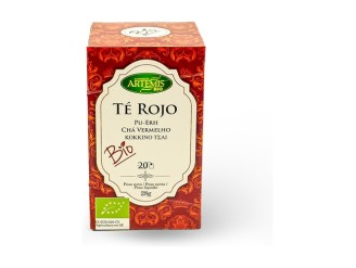 Té Rojo Pu Erh Infusión Bio