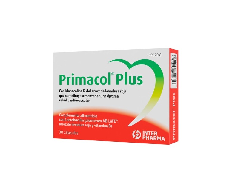 Primacol plus 30 cápsulas Interpharma