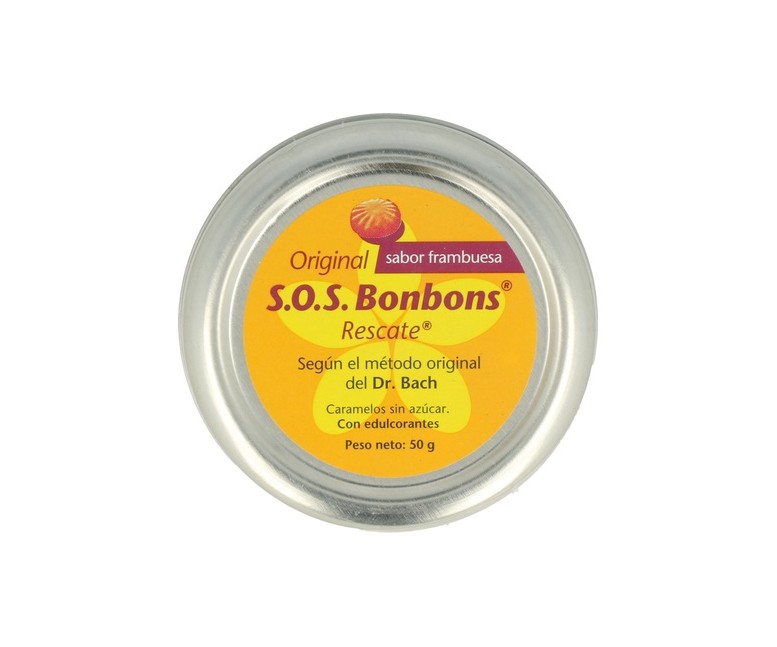 SOS Rescate Bonbons (Sabor Frambuesa) 38 unidades (Frambuesa) S.O.S Bonbons