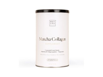 Colágeno con magnesio y té matcha sabor vainilla