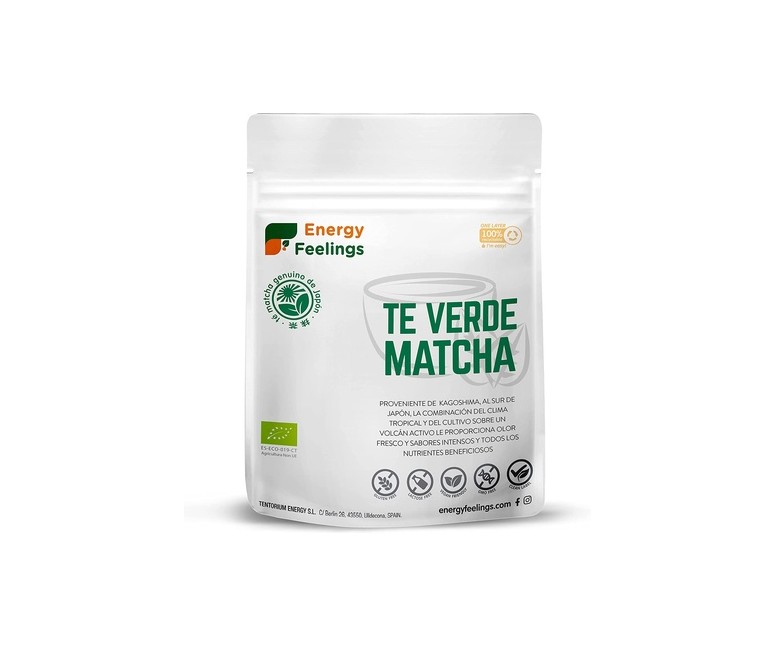 Té verde matcha en polvo 200 g de polvo Energy Feelings