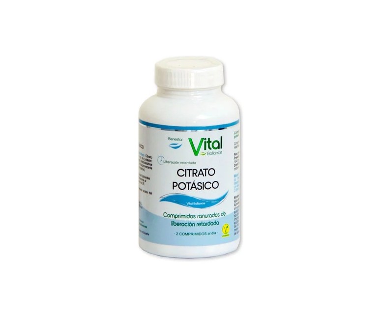 Citrato de potasio 100 comprimidos Vital Ballance