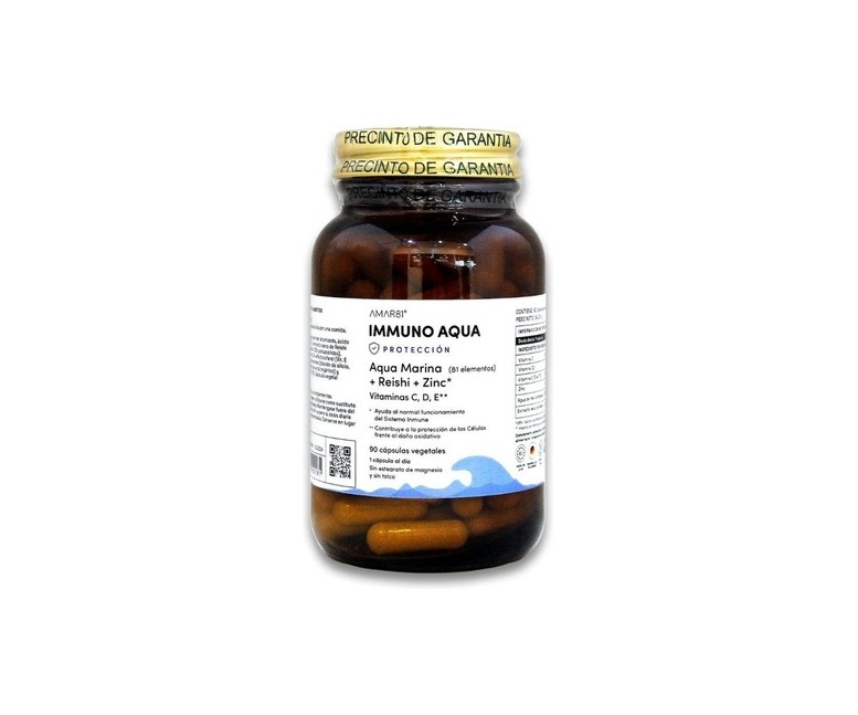Immuno Aqua (defensas) 90 cápsulas vegetales de 618mg Amar81