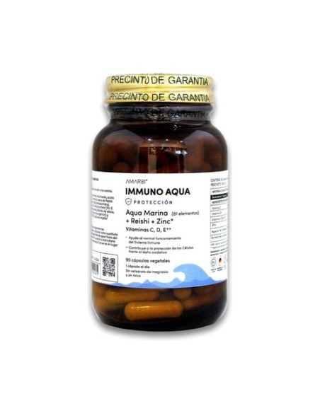 Immuno Aqua (defensas) 90 cápsulas vegetales de 618mg Amar81