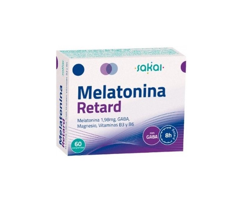 Melatonina retard 60 comprimidos Sakai