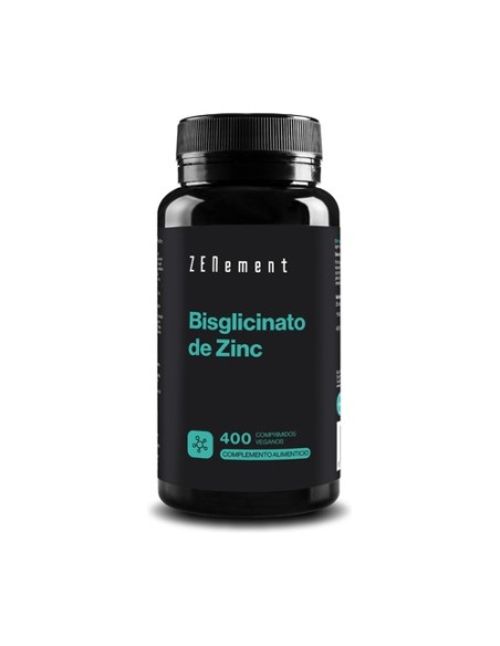 Zinc 25mg (Bisglicinato) 400 comprimidos Zenement