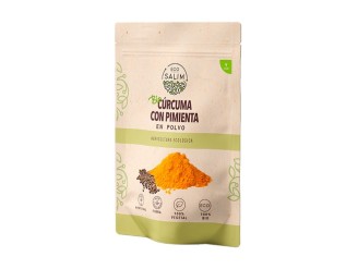 Cúrcuma con pimienta en polvo Bio