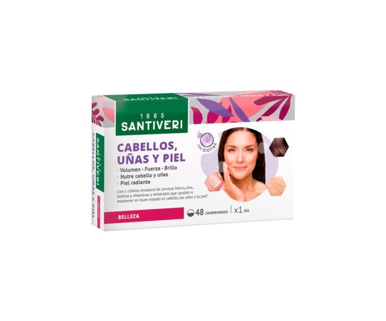 Multivigor (cabello uñas y piel) 48 comprimidos Santiveri
