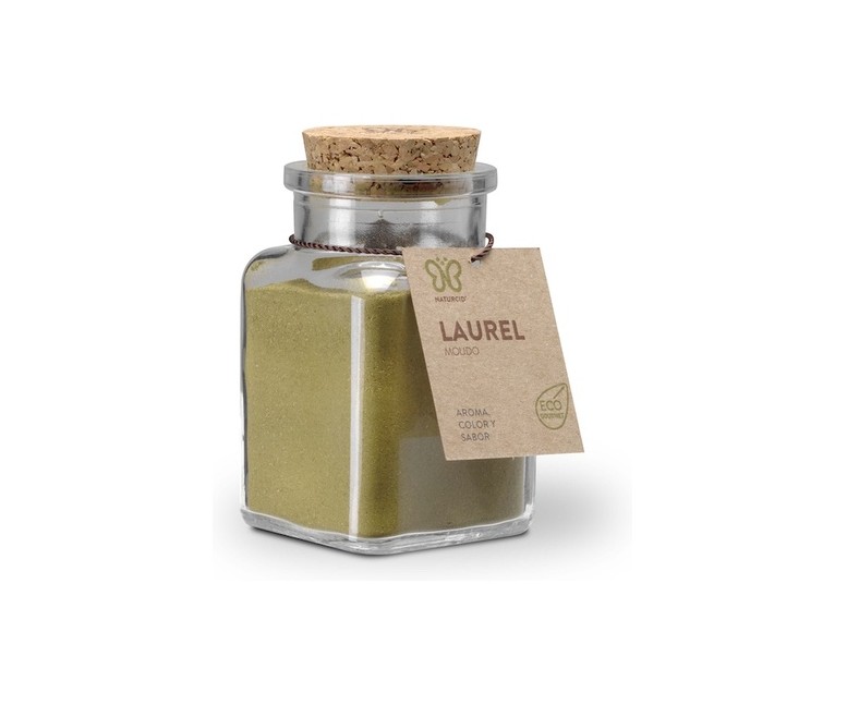 Laurel molido especia Eco 60 g de polvo NATURCID