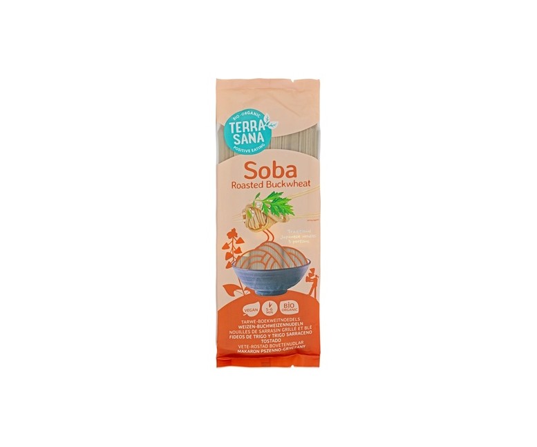 Fideos soba trigo sarraceno tostado 250 g Terrasana