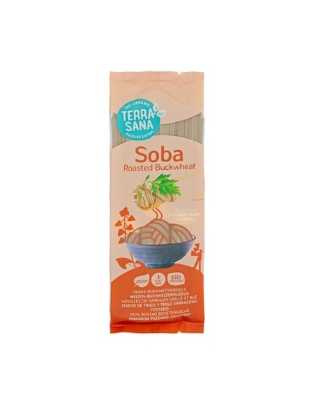 Fideos soba trigo sarraceno tostado 250 g Terrasana