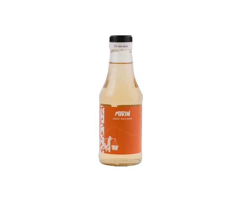 Mirin Vino de Arroz Dulce para Cocinar 250 ml Terrasana
