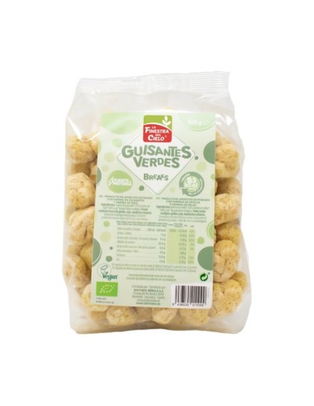 Break de guisantes verdes bio 50 g La Finestra sul Cielo