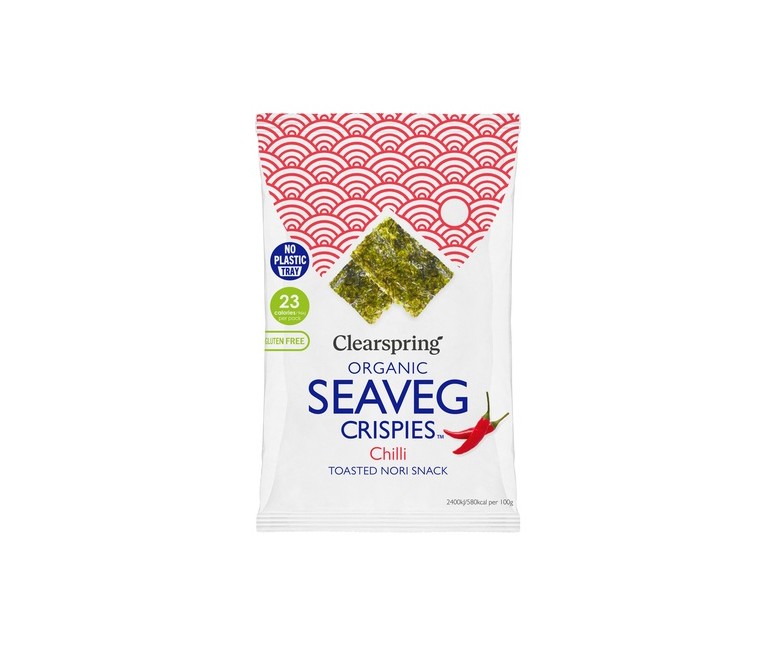 Alga snack nori chilli Bio 4 g Clearspring