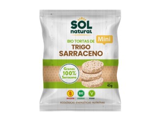 Mini tortitas de trigo sarraceno Bio
