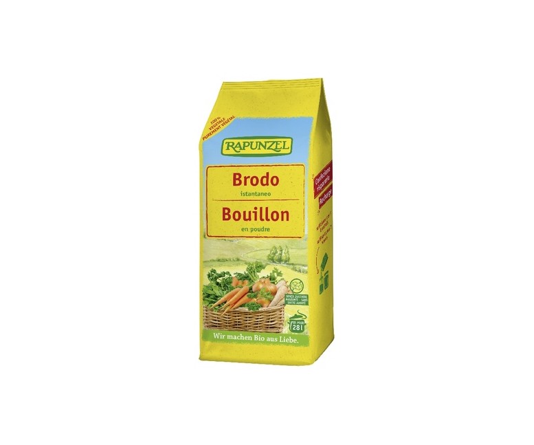 Caldo verduras brodo 500 g de polvo Rapunzel