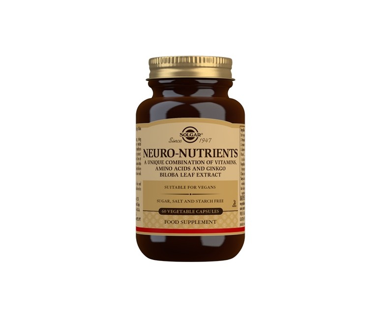 Neuro Nutrientes 60 cápsulas vegetales Solgar