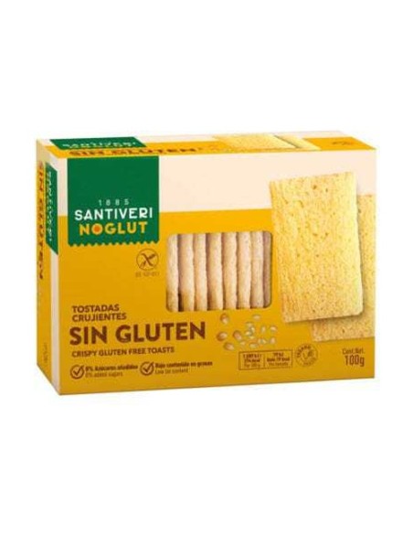 Tostadas Noglut sin gluten 100 g Santiveri