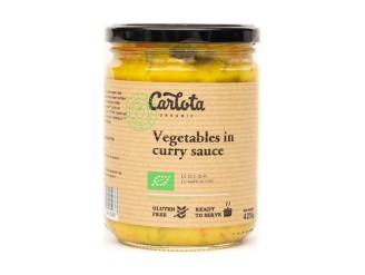 Verduras en salsa curry