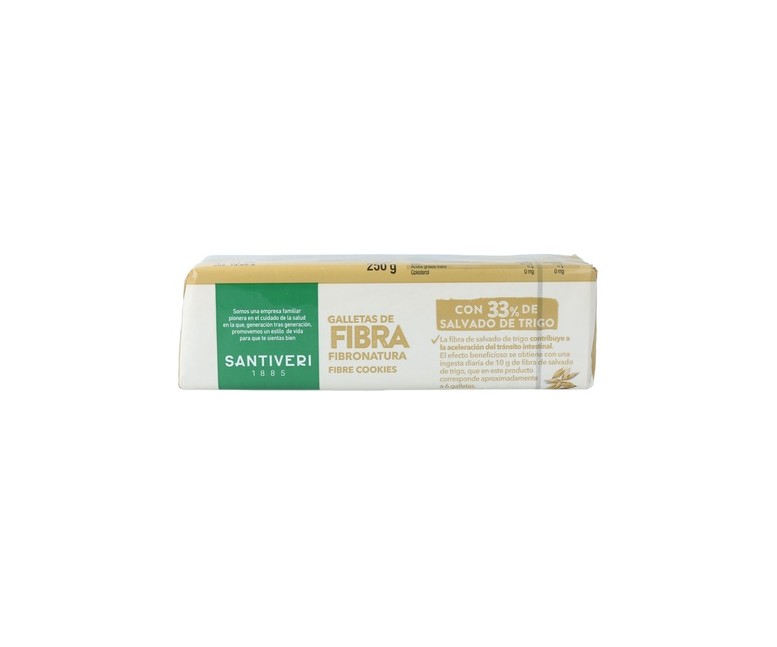 Galletas Fibronatura Veganas 250 g Santiveri