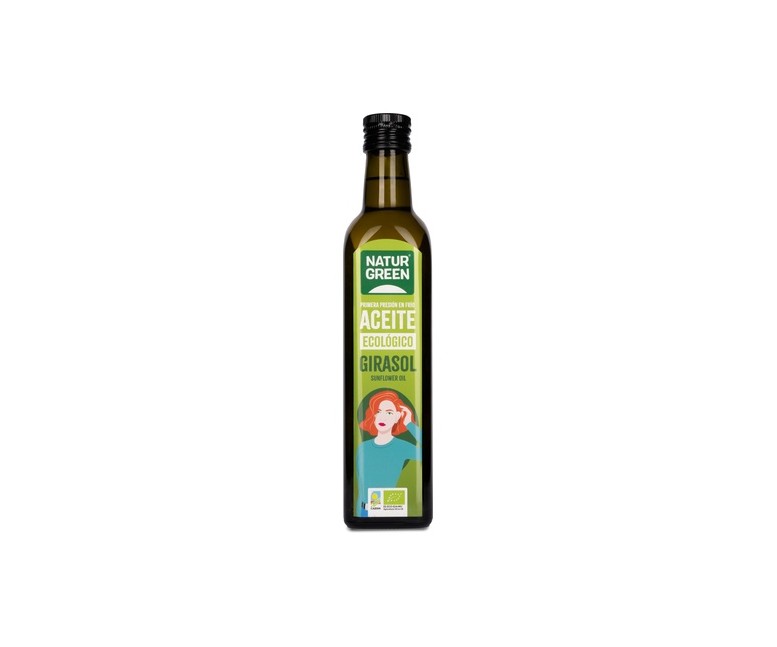 Aceite de girasol 500 ml de aceite NaturGreen