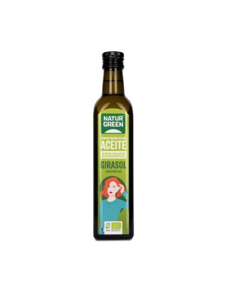 Aceite de girasol 500 ml de aceite NaturGreen