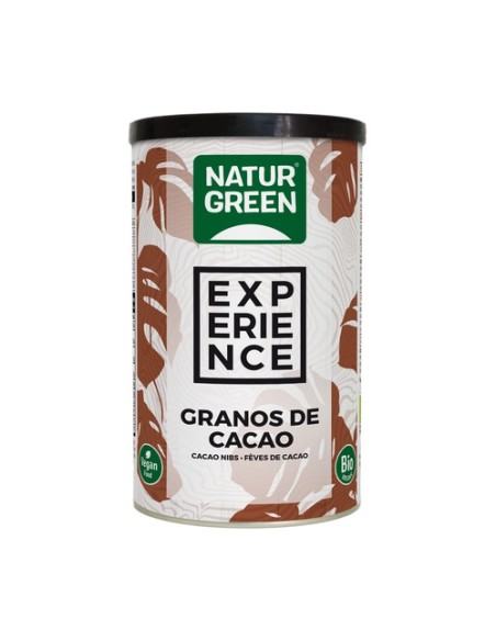 Granos de cacao troceado (nibs) 200 g NaturGreen