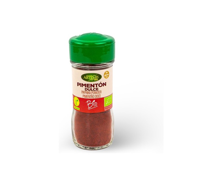 Pimentón dulce en polvo Bio 38 g de polvo Artemis