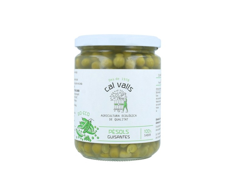 Guisante Fino Cocido Eco 260 g Cal Valls
