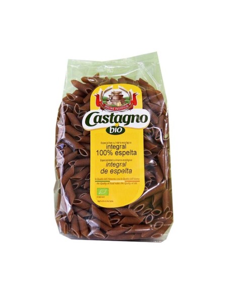Macarrones integrales de espelta Bio 500 g Castagno