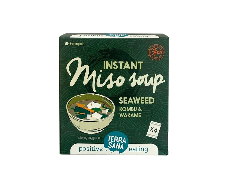 Pack Sopa de miso instantánea 40 g de polvo Terrasana