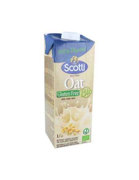 Bebida de avena bio sin gluten 1 L (Avena) Scotti