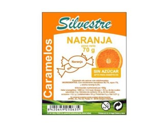 Caramelos De Naranja Sin Azúcar Sin Gluten