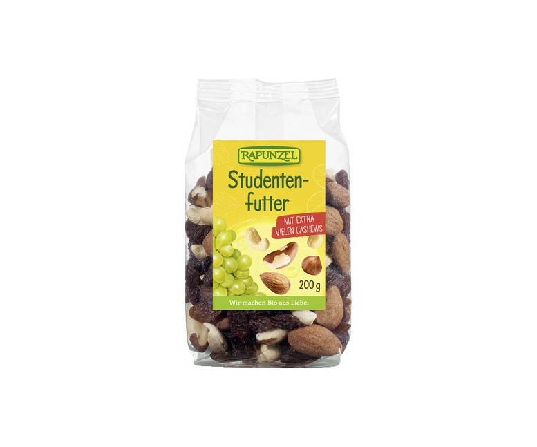 Mezcla de frutos secos Bio 200 g Rapunzel