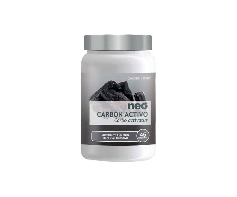 Carbón activo 45 cápsulas Neo