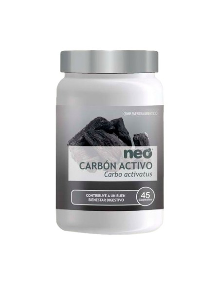 Carbón activo 45 cápsulas Neo